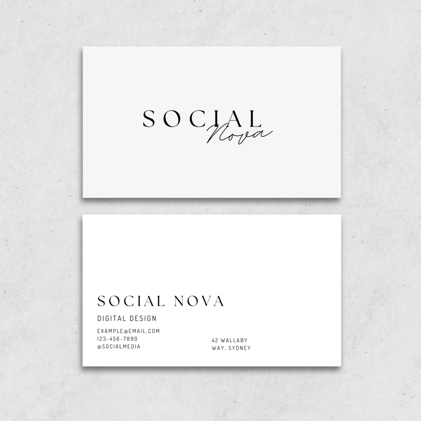 Luxury Style Business Card Templates